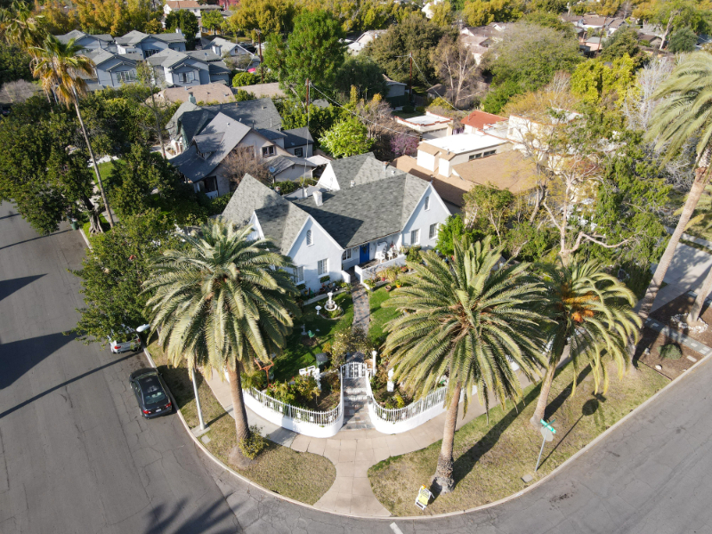 Pasadena aerial view