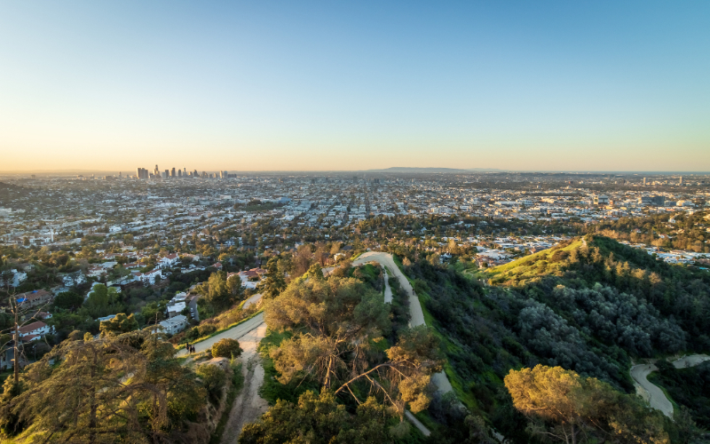 Hollywood Hills East view